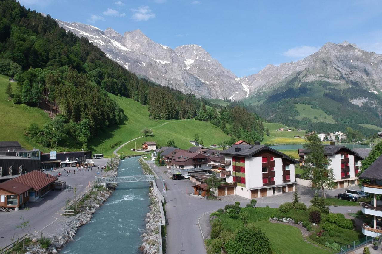 Apartment Next To Titlis Station Engelberg Eksteriør bilde