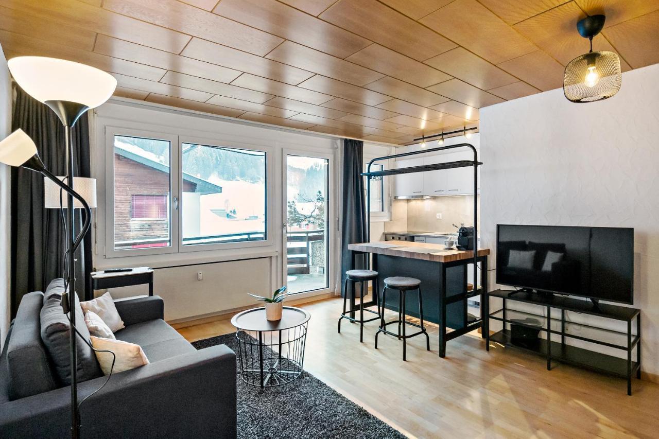 Apartment Next To Titlis Station Engelberg Eksteriør bilde