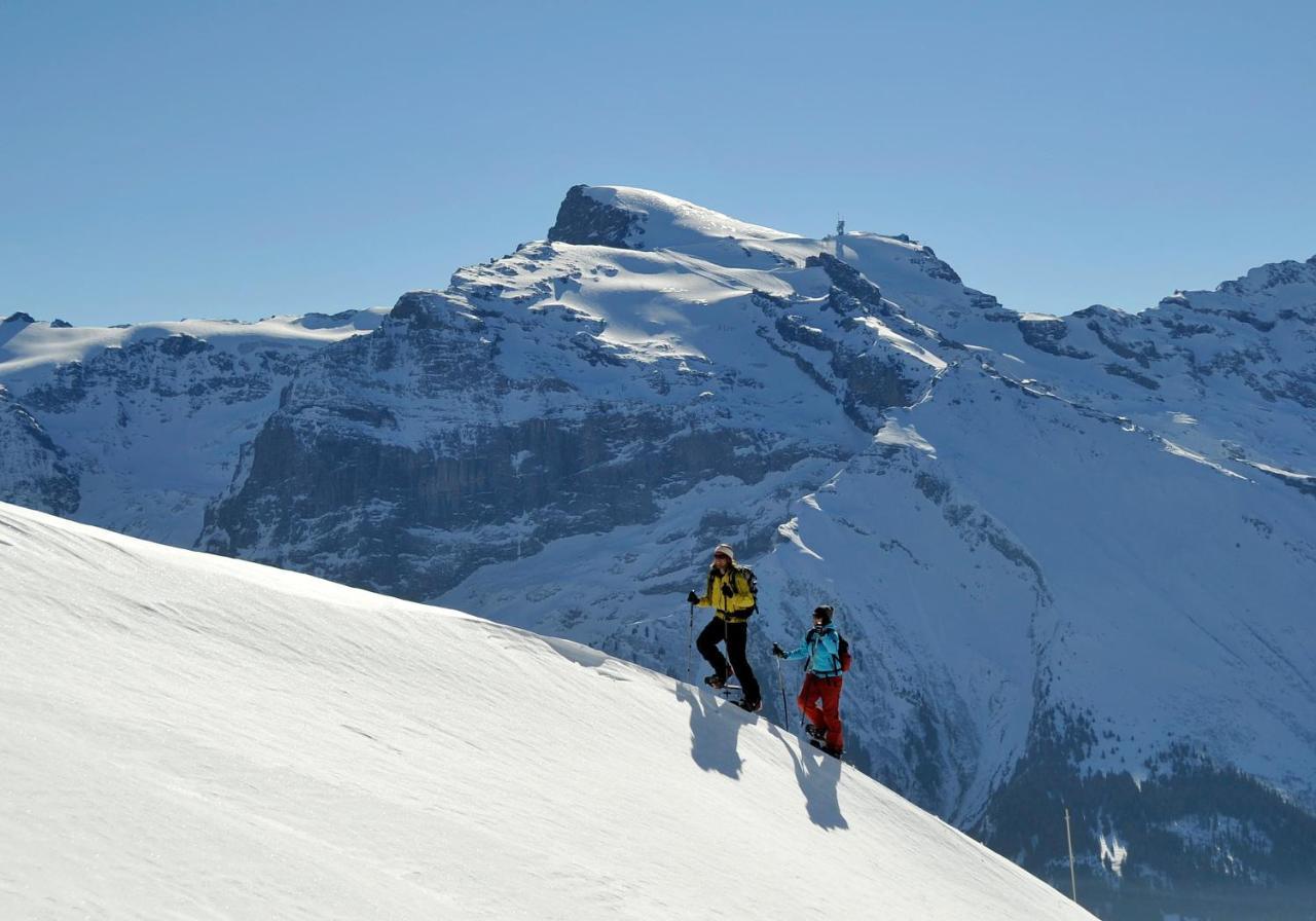 Apartment Next To Titlis Station Engelberg Eksteriør bilde