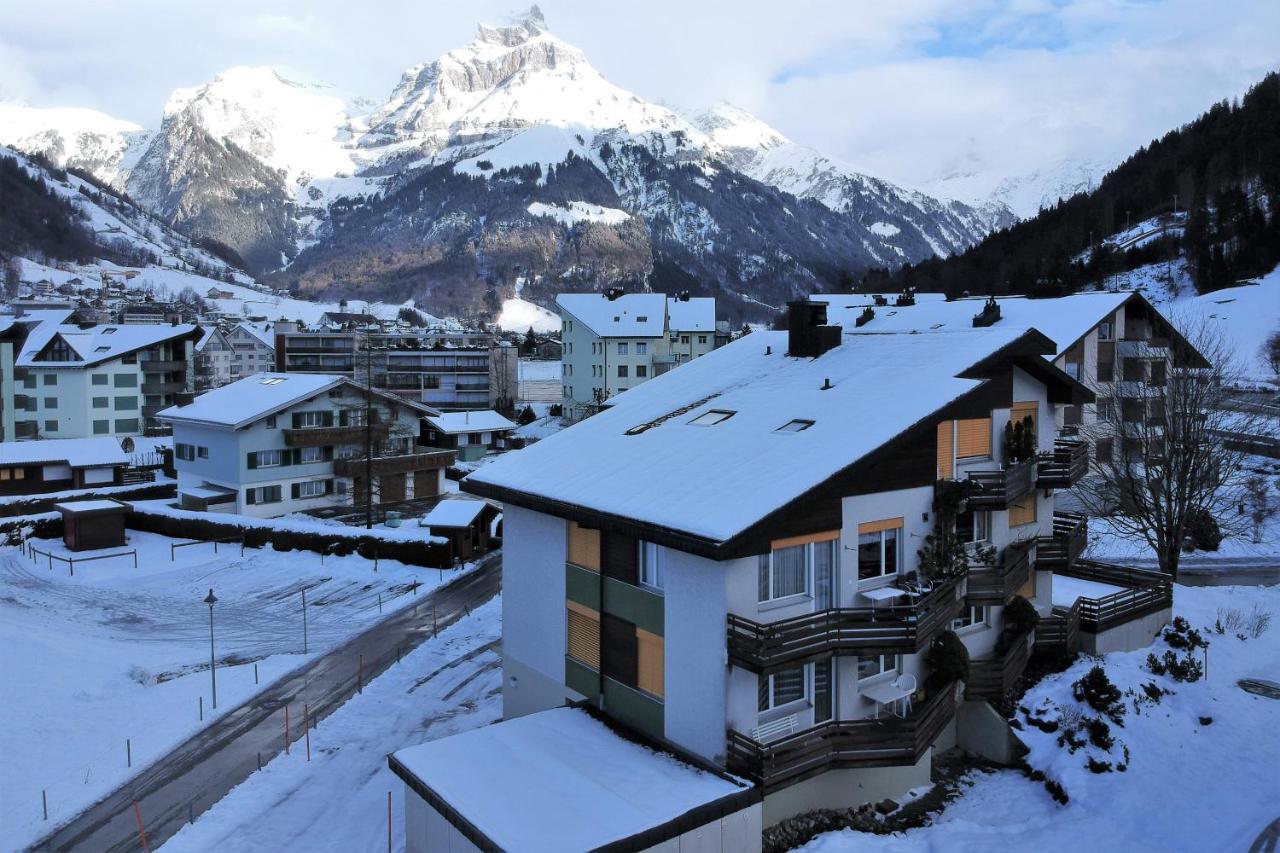 Apartment Next To Titlis Station Engelberg Eksteriør bilde